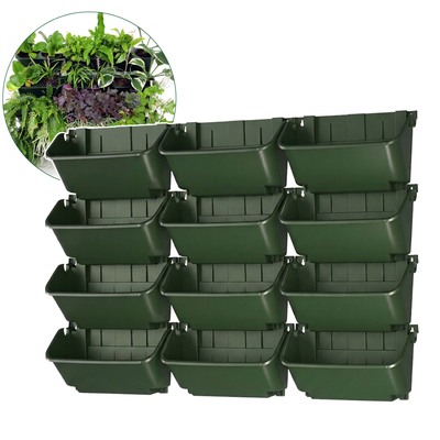 Vertical Garden Planter - Pro - Starter Set - 12 Pack