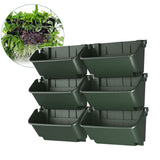 Vertical Garden Planter - Click - Starter Set - 6 Pieces