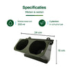 Vertical garden planter for vertical gardens - 24x14 cm